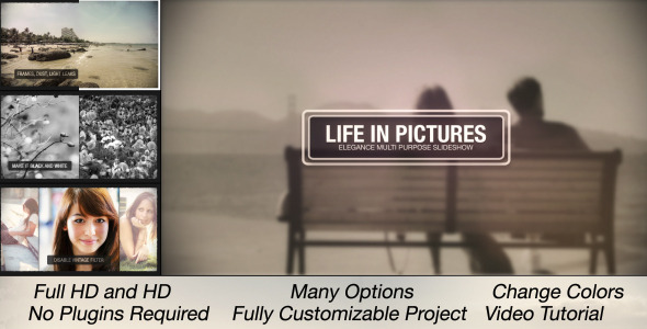 Life In Pictures - Multi Purpose Slideshow