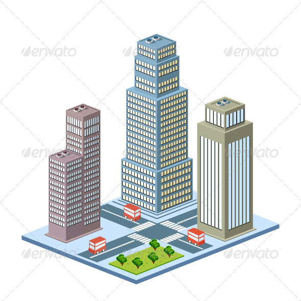 Skyscraper - Buildings Objects