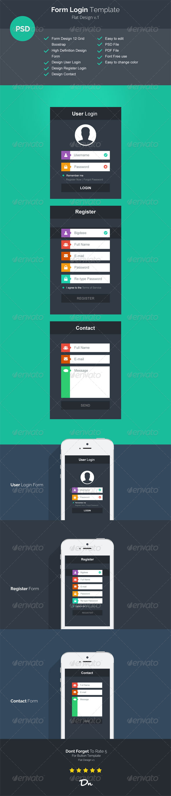 Forms Template v1 - Forms Web Elements
