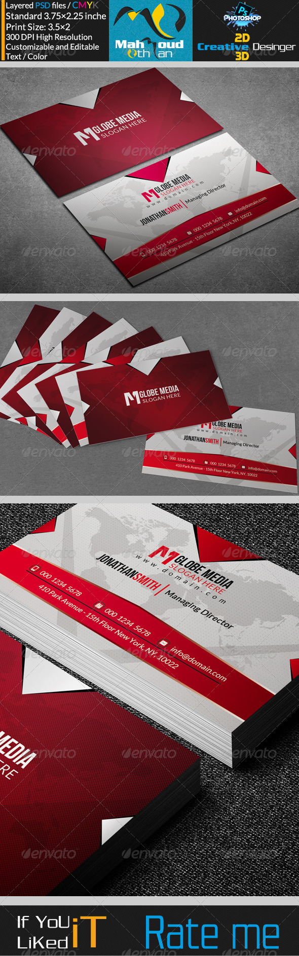 Corporate Business Card - 04 - Corporate Business Cards