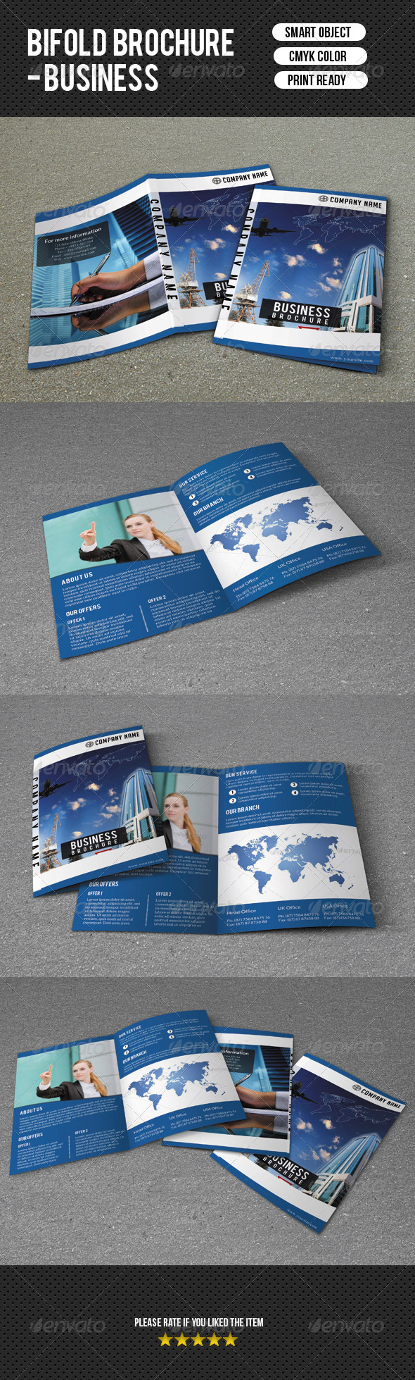 Bifold Business Brochure - Corporate Brochures