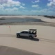Brazilian landmark rainwater lakes and sand dunes. Lencois Maranhenses Brazil. - VideoHive Item for Sale