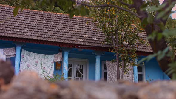 Scenic View of Old Boat House with Traditional Wooden Rowing Boats at Famous Lago Di Braies in the alt