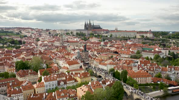 Aerial View of Prague alt