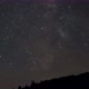 Bright Stars At The Night Sky Over The Mountains - VideoHive Item for Sale