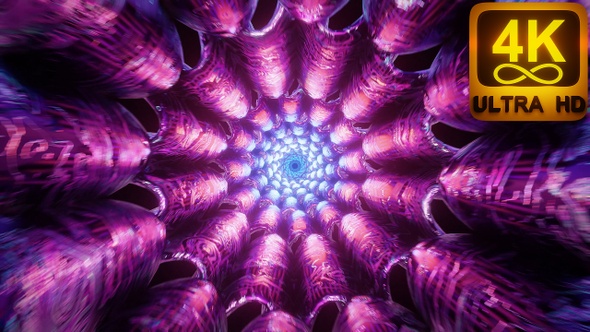 3 D Background Seamless Psychedelic Animation Of Abstract Mandala For Trippy Art Trance Trip 4k alt