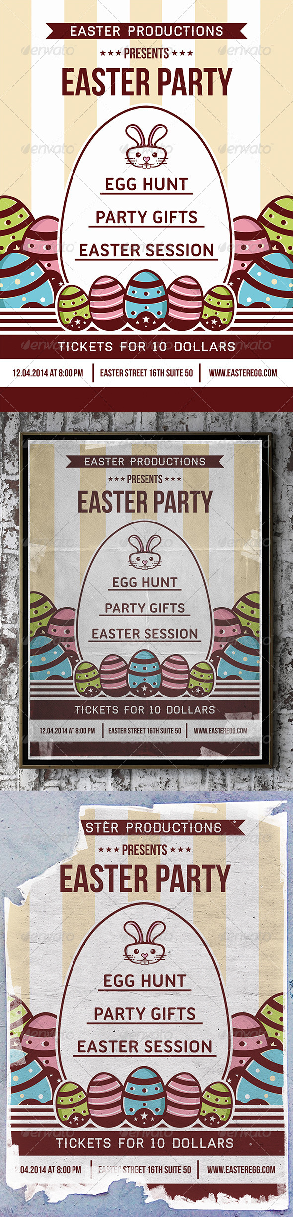 Easter Flyer - Holidays Events