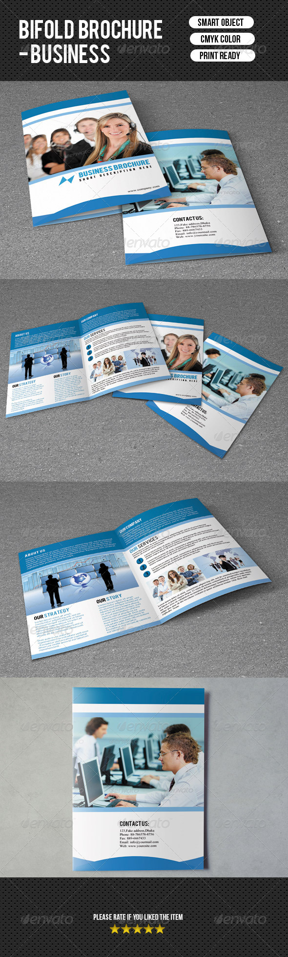 Bifold Brochure-Business - Corporate Brochures