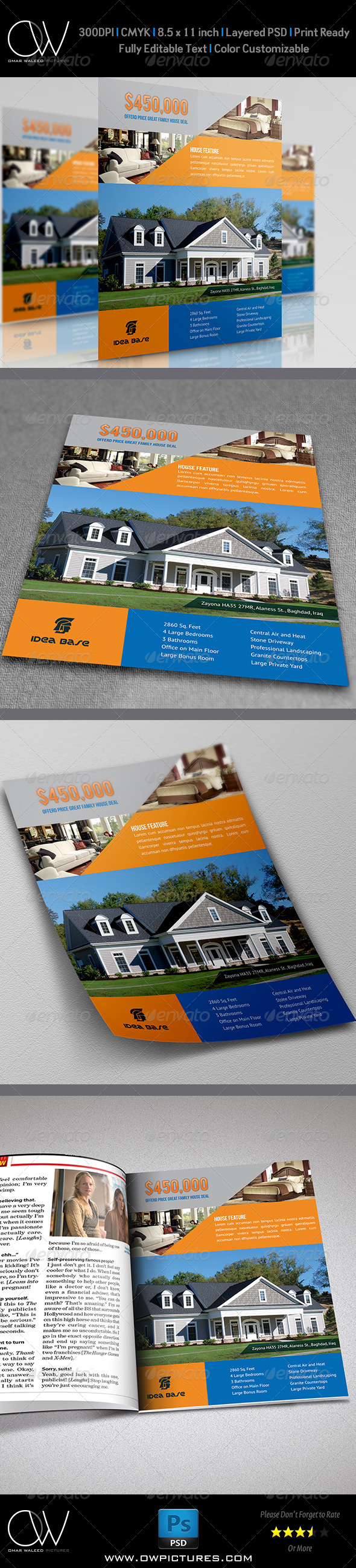 Real Estate Flyer Template Vol.10