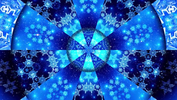 Snowflakes Kaleidoscope