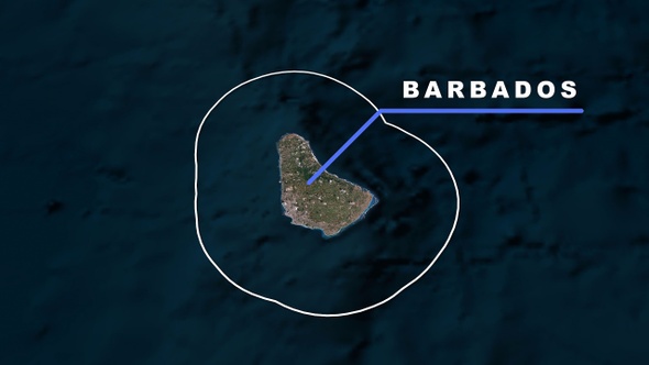 Barbados World Map Motion Graphics VideoHive Inline Image Preview 