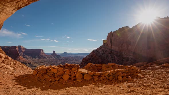 False Kiva Rock Formation alt