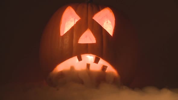 Pumpkin Heavy Smoke Closeup