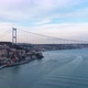 Istanbul Bosphorus Approaching Bridge  Aerial View - VideoHive Item for Sale