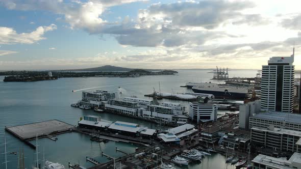 Viaduct Harbour, Auckland New Zealand alt
