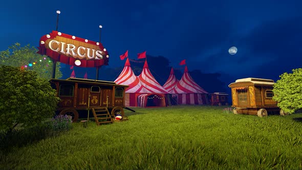 Circus group camp