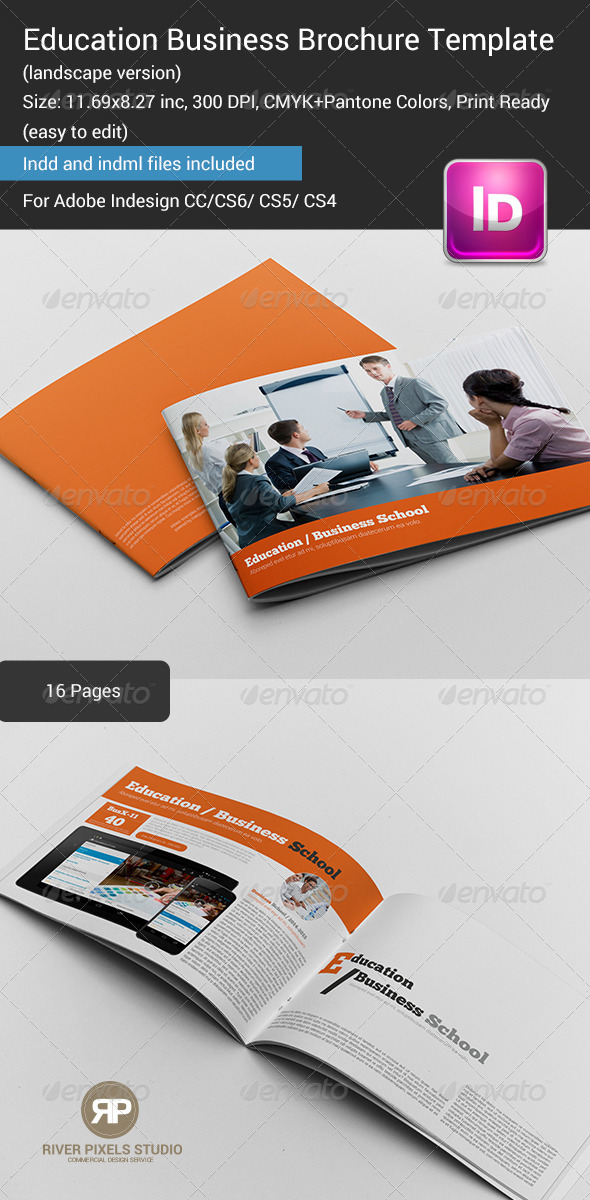 Education Business Brochure Template - Informational Brochures