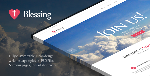 Blessing | Clean Responsive Religion Theme