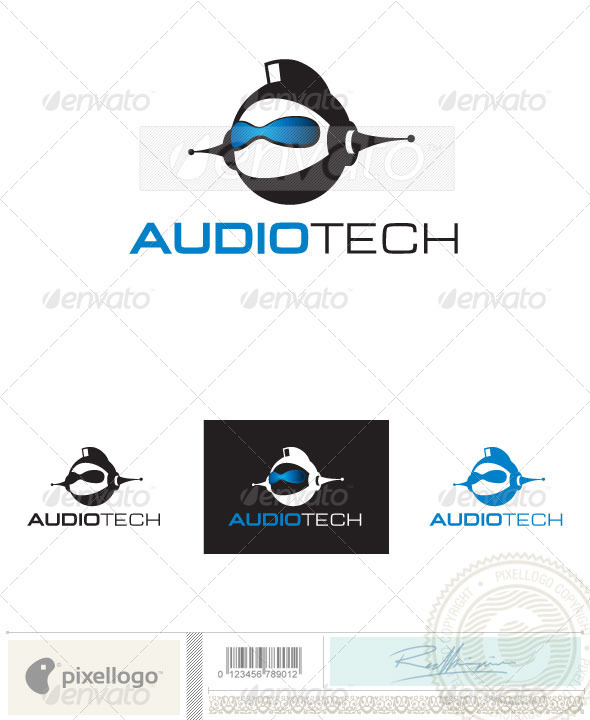 Audio Logo - 2402 - Humans Logo Templates