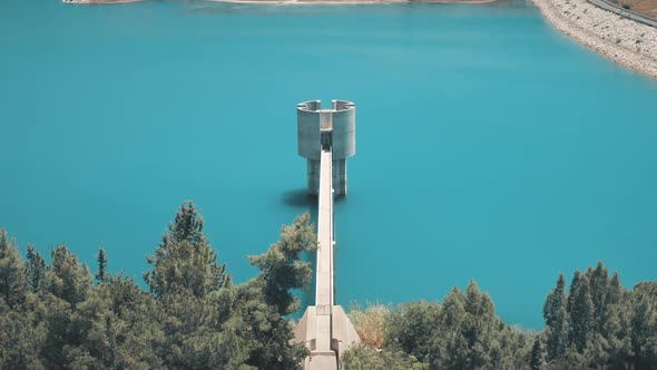 Reservoir on Lake