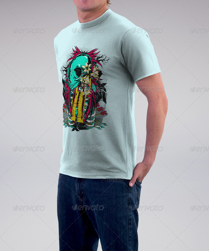 Realistic T-Shirt Mock Up, Graphics | GraphicRiver