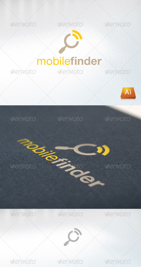 mobilefinder - Abstract Logo Templates