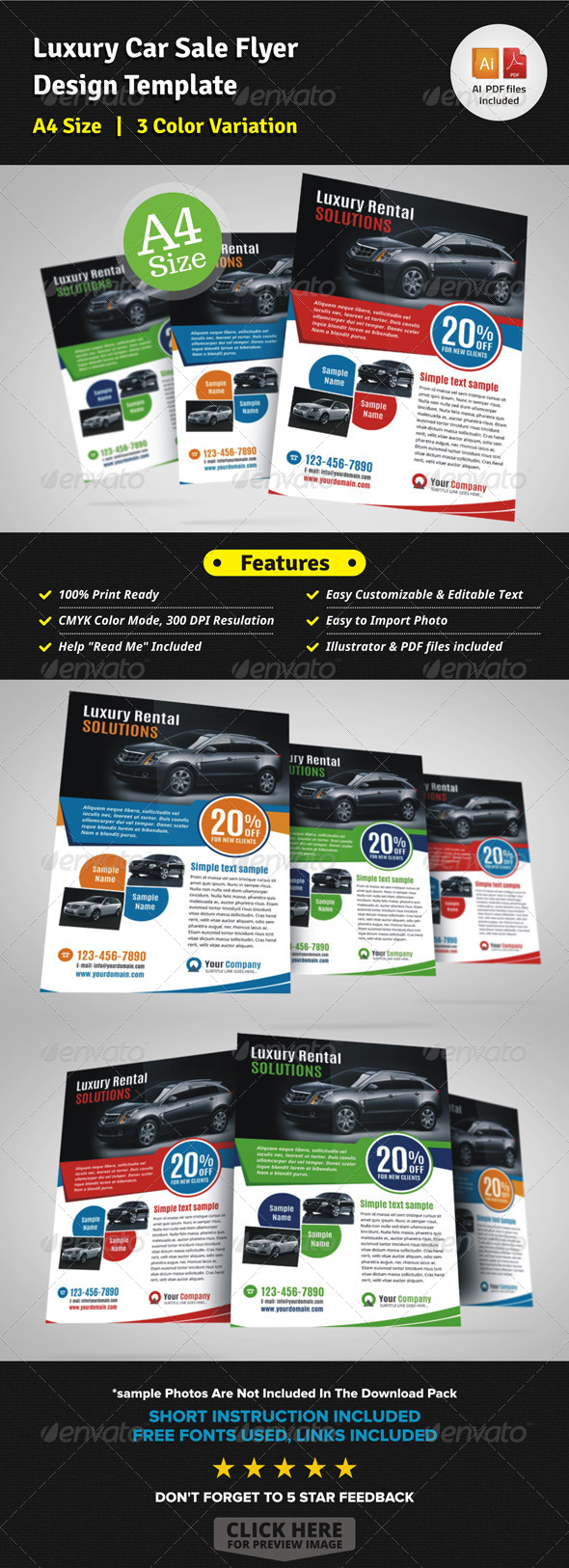 <strong>Car Repair – Premium Flyer Template</strong> | ExclsiveFlyer | Free ... Car sale flyer template