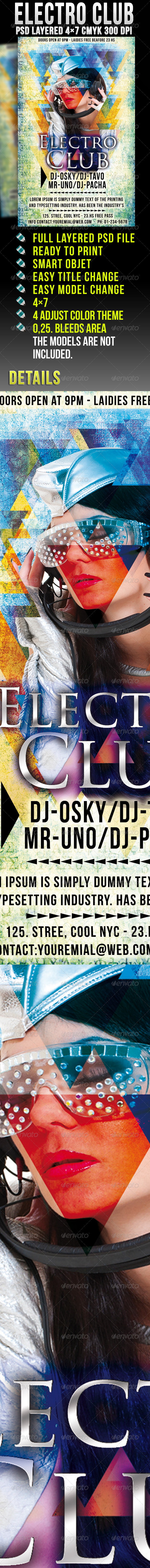 Electro Club Template - Clubs & Parties Events