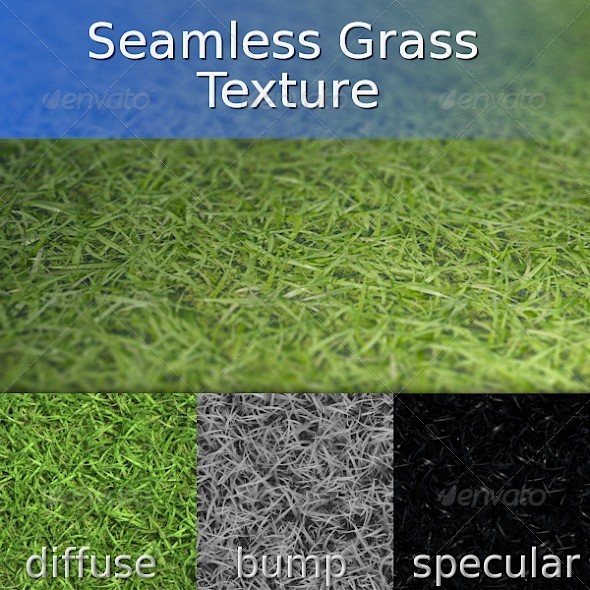 Grass Seamless Texture - 3Docean 7369147