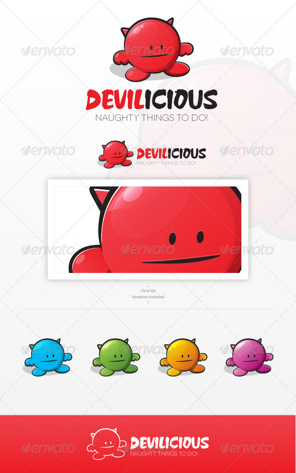 Devilicious Logo - Abstract Logo Templates