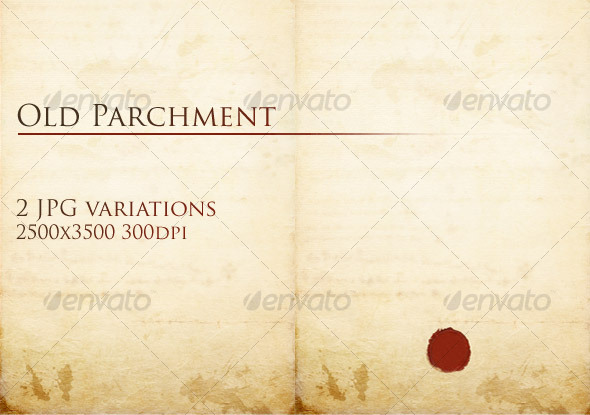 Old Parchment - Industrial / Grunge Textures