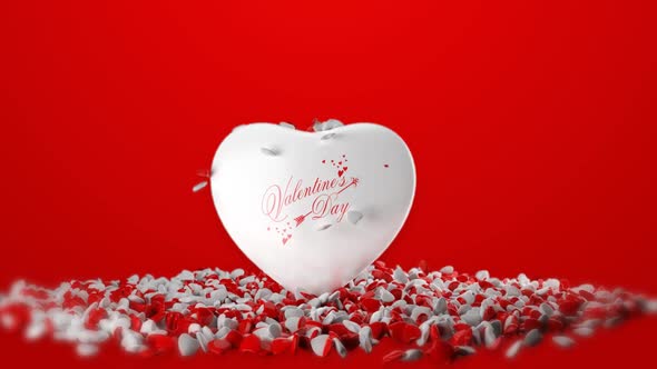 Valentines Day 3 D Hearts alt