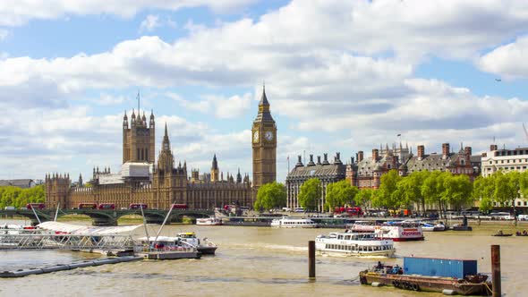 Westminster and Big Ben, London alt