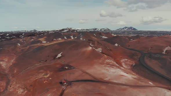 View of hilly terrain alt