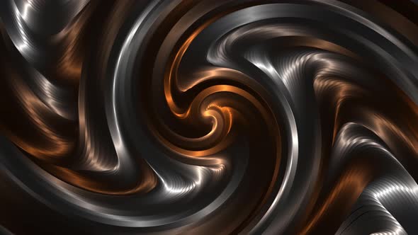 Abstract Brown Twisted Line Background Animation