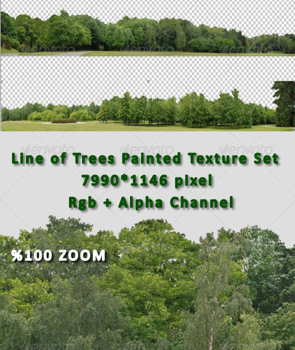 Line of Tree - 3Docean 7394261
