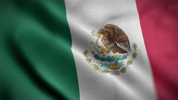 Mexico Flag Angle