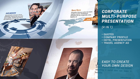 Corporate Multi-Purpose Presentation - VideoHive 7405274