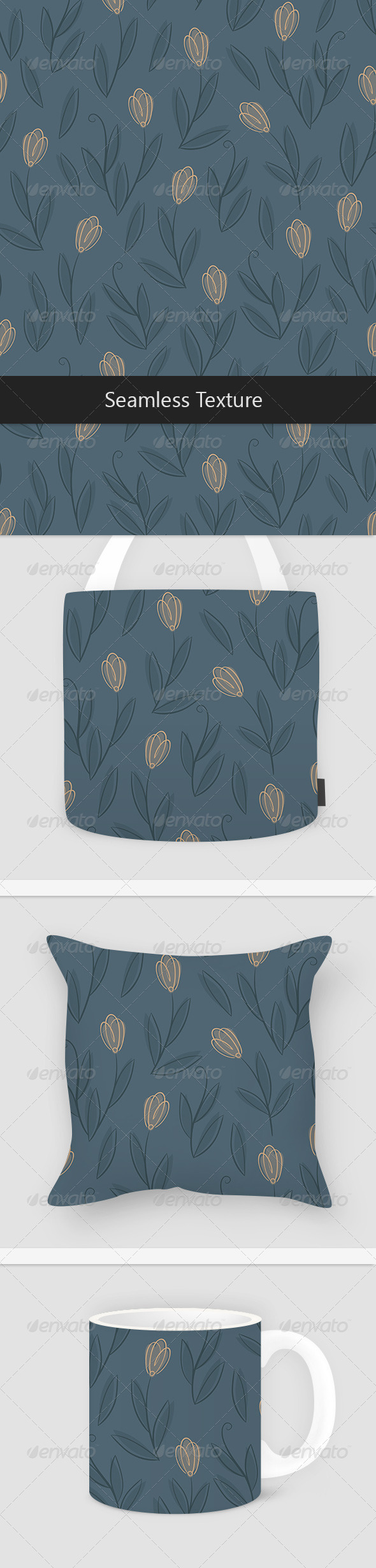 Blur Floral Pattern - Patterns Decorative