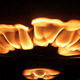 Fire Bubble Waves - VideoHive Item for Sale