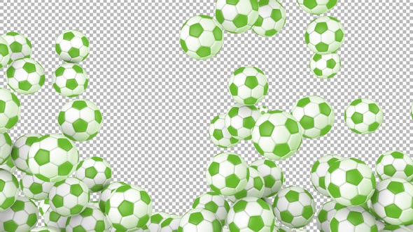 Soccer Ball Transition – Green