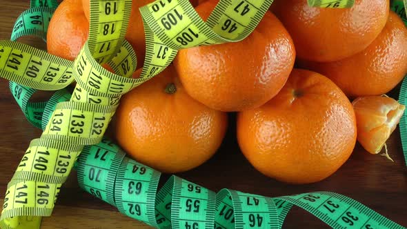 Mandarin And Tape Measure Turning  alt