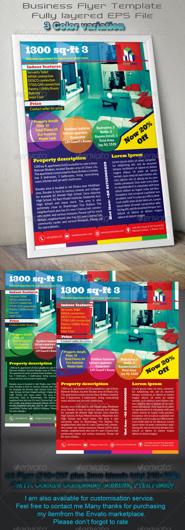 Real Estate Flyer - Flyers Print Templates