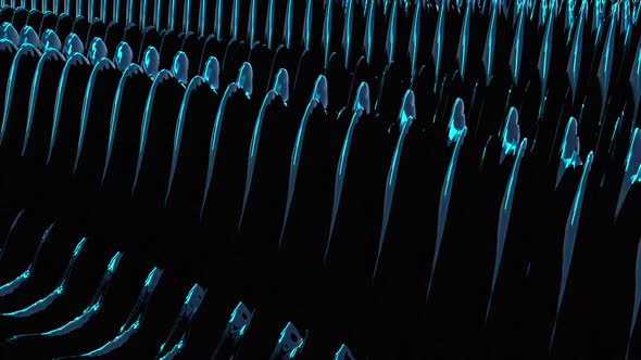 Wavy Colorful Glossy Lines alt