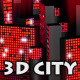 Night Mirage City (Loop 3D) - VideoHive Item for Sale
