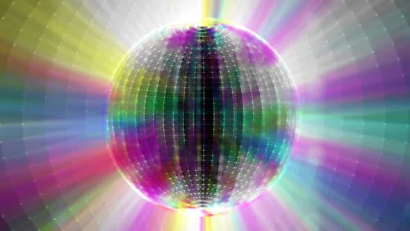 Abstract Spherical Colorful Digital Technology Background 2 alt