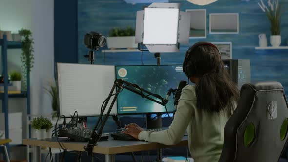 Afro Streamer Losing Online Championship Being Disappointed alt