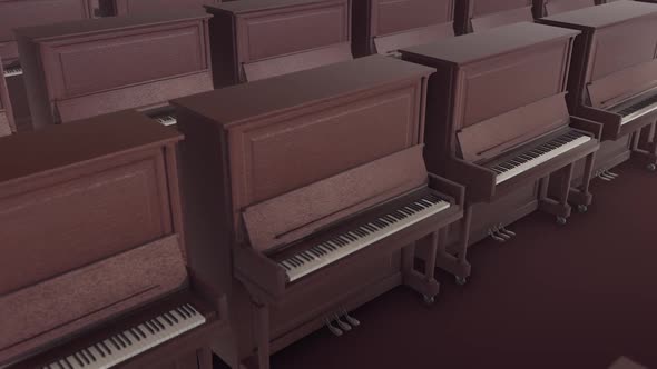 A Lot Of German Pianos In A Row Hd alt