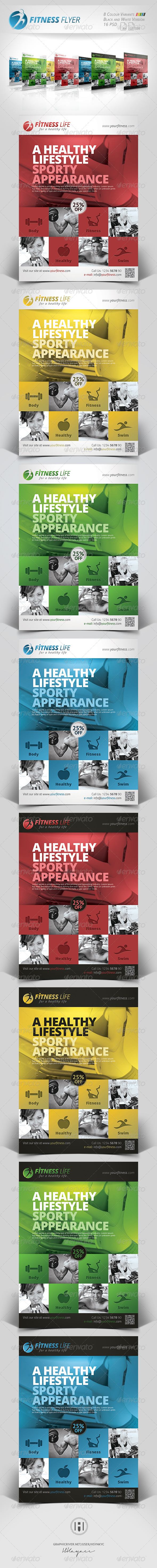 Fitness - Sports Business Flyer - Corporate Flyers