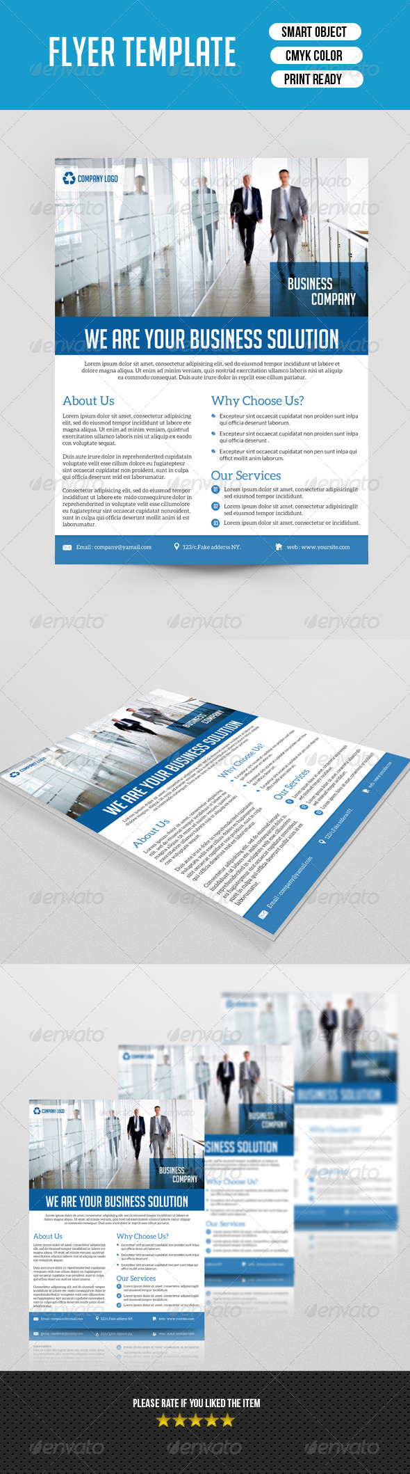 Business Flyer Template - Corporate Flyers